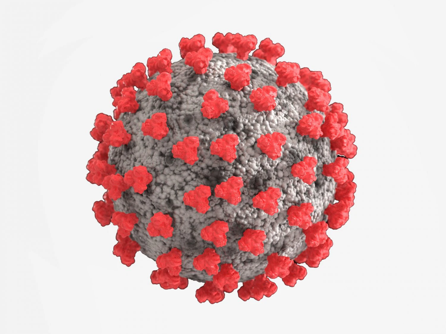 corona virus 3D Print Model .c4d .max .obj .3ds .fbx .stl .blend