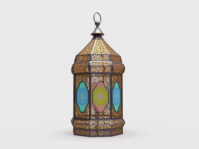 ramadan lantern 3D Model .c4d .max .obj .3ds .fbx .stl .blend 
