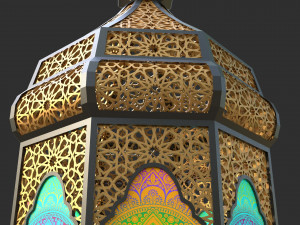 ramadan lantern 3D Model