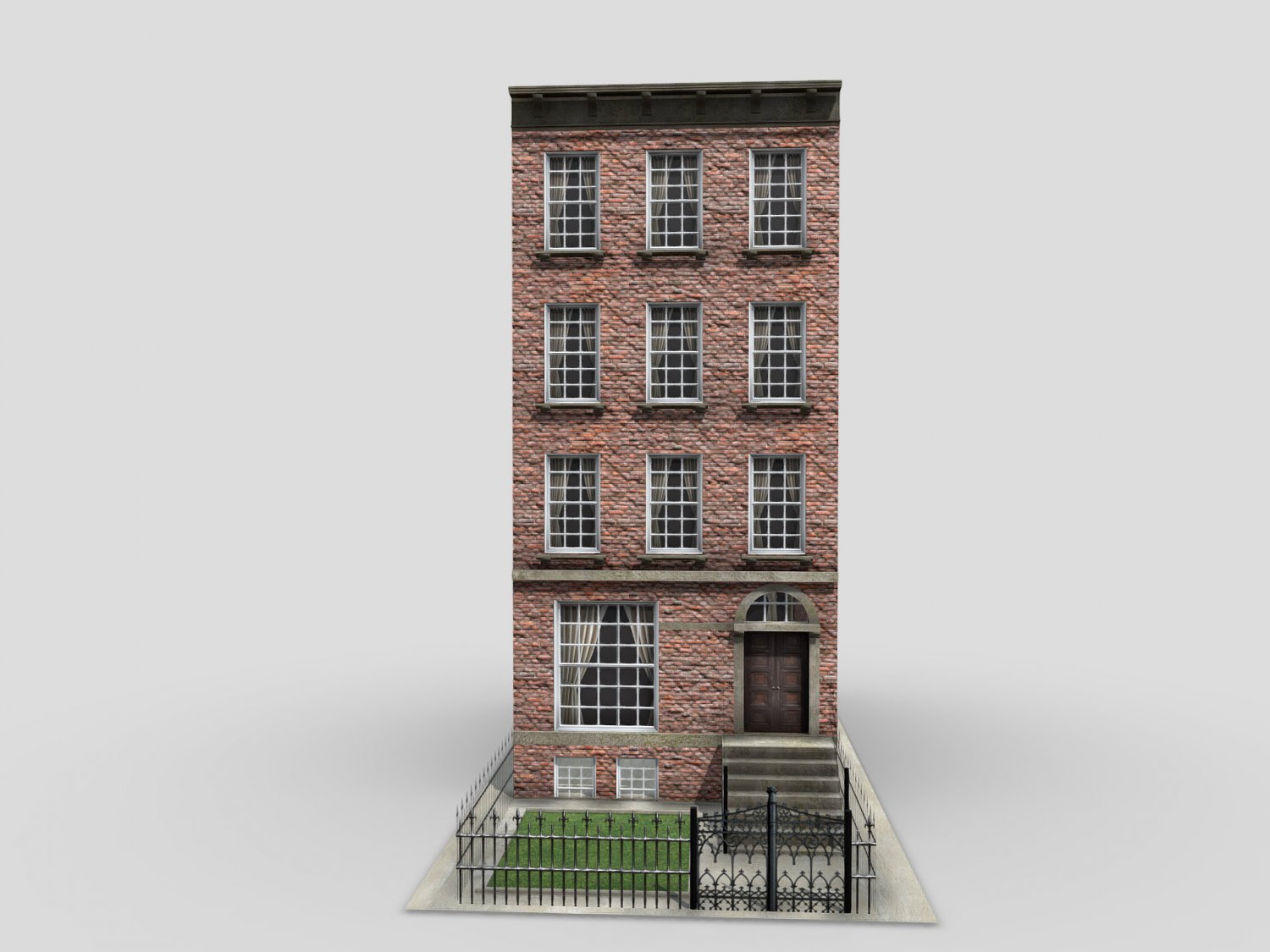 Town house building