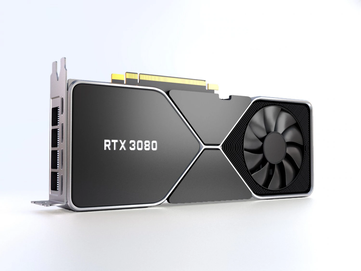 nvidia geforce rtx 3080 3D Model .c4d .max .obj .3ds .fbx .stl .blend