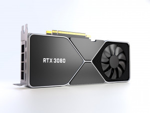 nvidia geforce rtx 3080 3D Model