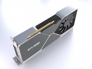 nvidia geforce rtx 3080 Model 3D