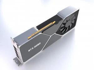 nvidia geforce rtx 3080 3D Model