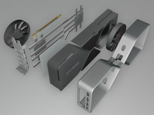 nvidia geforce rtx 3080 Model 3D