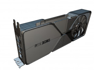 nvidia geforce rtx 3080 Model 3D