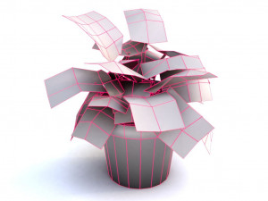 golden pothos plant 3D 모델