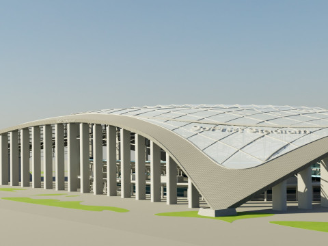 Sofi stadium Modelo 3D