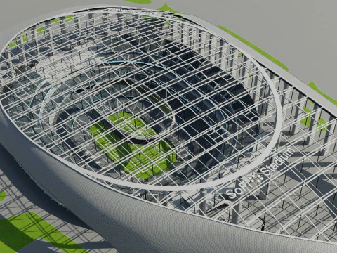 Sofi stadium 3D Model