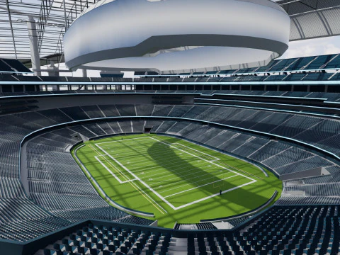 Sofi stadium 3D Model