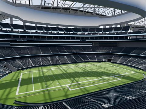 Sofi stadium Modelo 3D