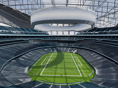 Sofi stadium 3D Model