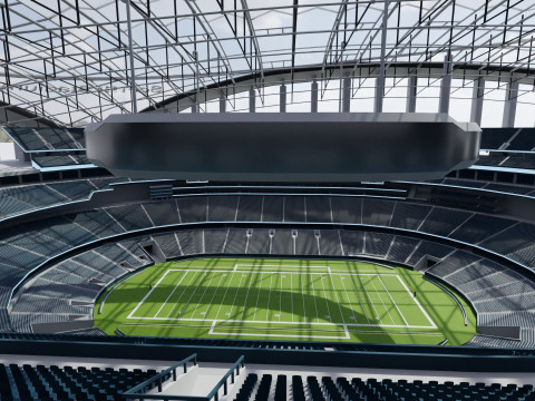 Sofi stadium Modelo 3D