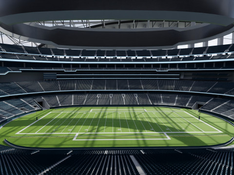 Sofi stadium Modelo 3D