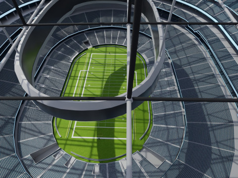 Sofi stadium Modelo 3D