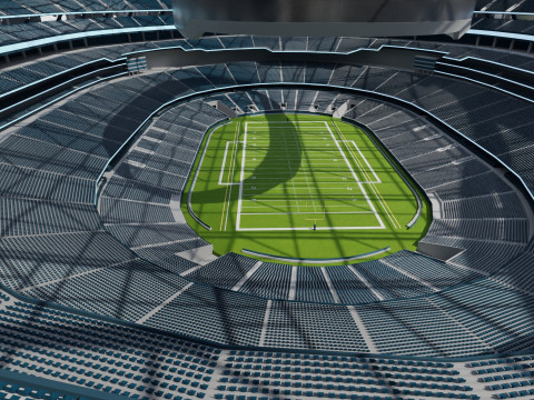 Sofi stadium Modelo 3D