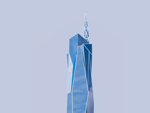 Merdeka 118 tower Modelo 3D