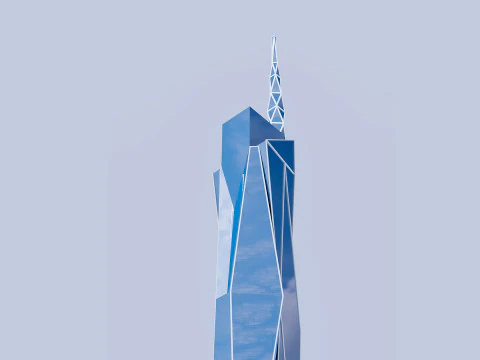 Merdeka 118 tower 3D Model