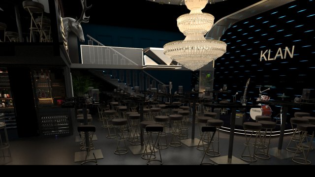 bar Modelo 3D .c4d .max .obj .3ds .fbx .stl .blend 