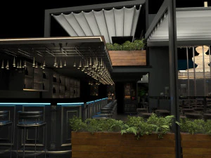 bar 3D Model