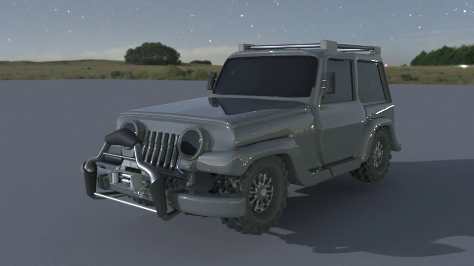 car 3D Model .c4d .max .obj .3ds .fbx .stl .blend 