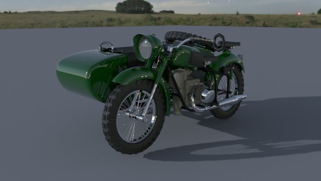 ural 3D 模型 .c4d .max .obj .3ds .fbx .stl .blend 