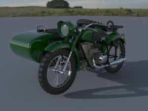 ural 3D Model