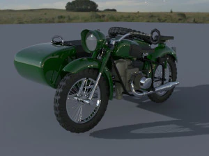 Урал 3D Модель