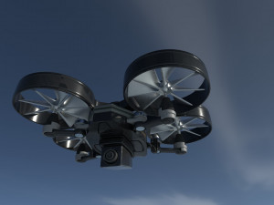 Dron 3D Model