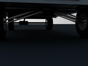 low-poly car 3Dモデル