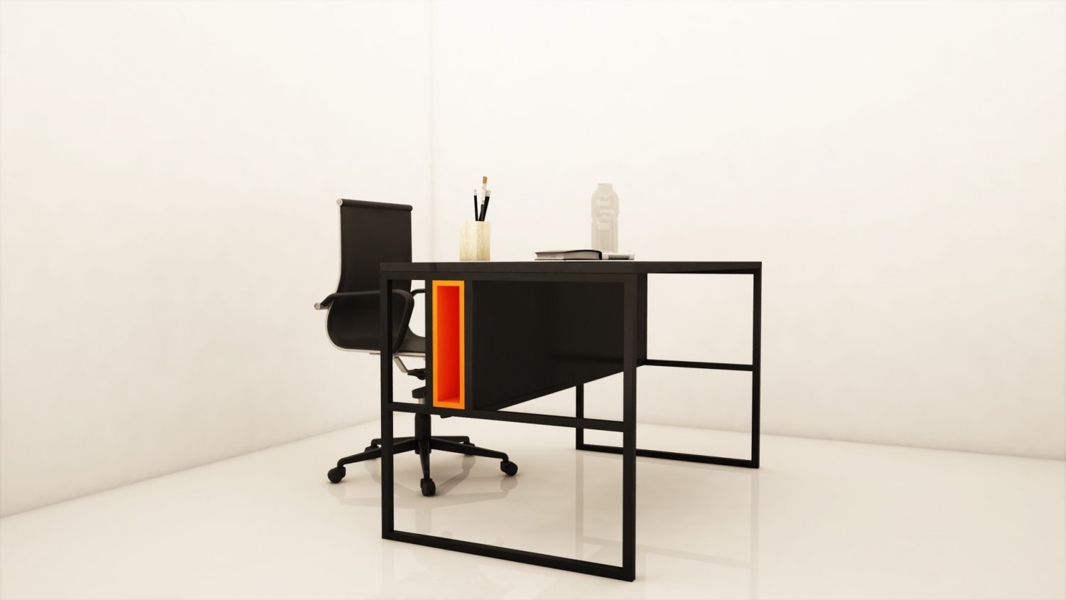 Modern Office Table 3d Model In Table 3dexport