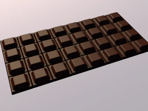 초콜릿c4d 3D 모델