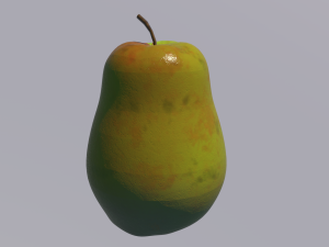 fruitsapple pear orange 3D Model