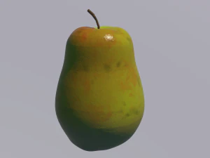 fruitsapple pear orange 3D Model