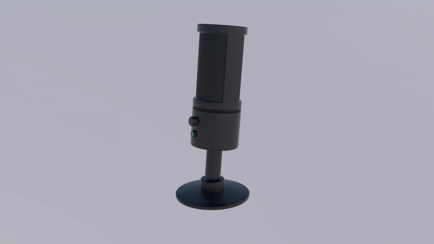 microphone razer seiren x 3D Model .c4d .max .obj .3ds .fbx .stl .blend