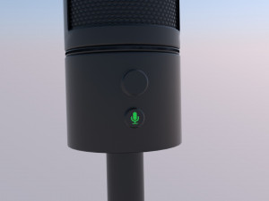 microphone razer seiren x Modèle 3D