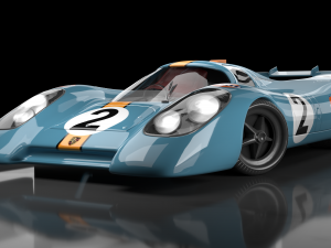 porsche 917 Modello 3D
