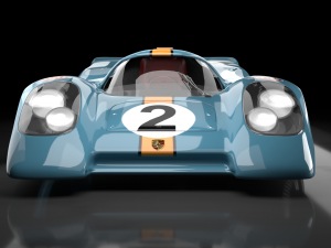 porsche 917 Modello 3D