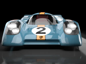 porsche 917 3D Model