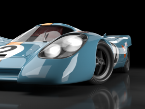 porsche 917 Modello 3D
