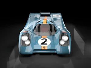 porsche 917 3D Model
