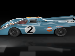 porsche 917 Modello 3D