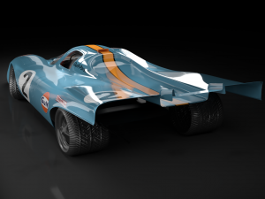 porsche 917 Modello 3D