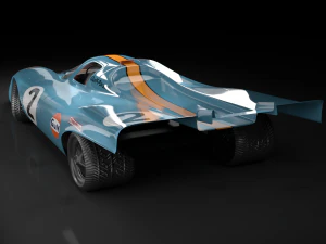 porsche 917 3D Model