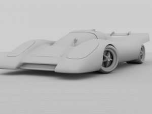 porsche 917 Modello 3D
