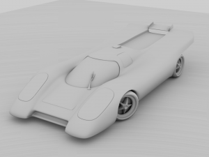 porsche 917 Modello 3D