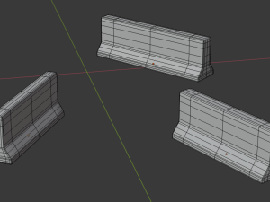 barrier 3D Model