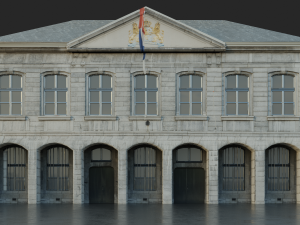 old building 18th century 3D Модель