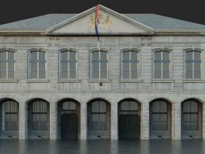 old building 18th century 3D Model