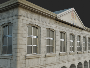 old building 18th century 3D Модель